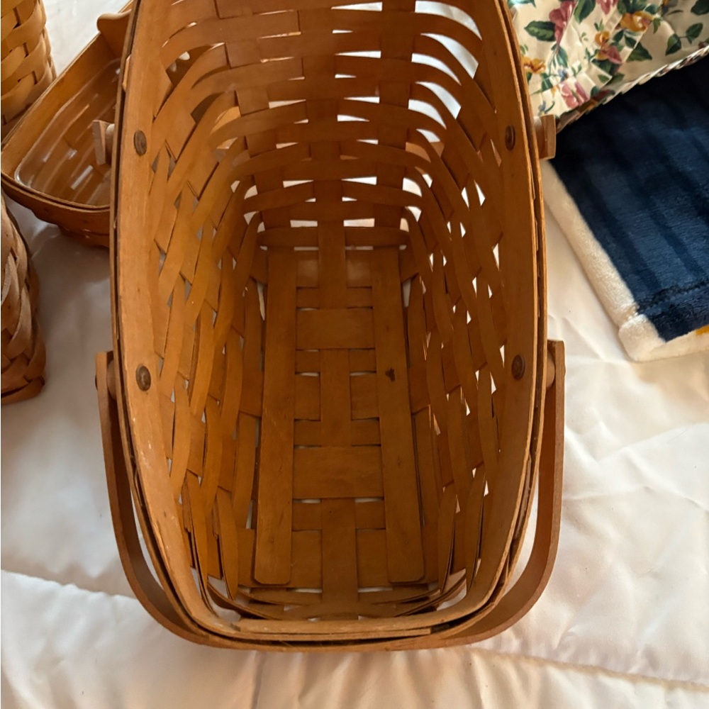 Handcrafted Brown Woven Basket